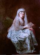 anna dorothea therbusch Selbstportrat mit dem Einglas France oil painting artist